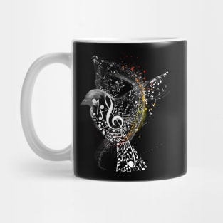 The Nightingale Bird Music Lovers Costume Gift Mug